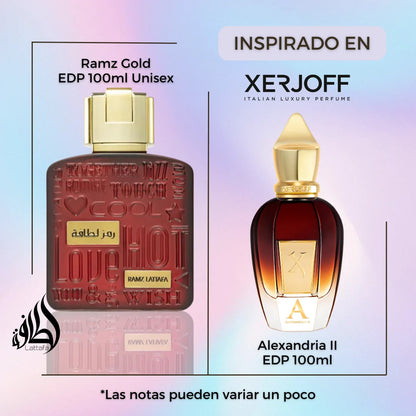 Lattafa Ramz Gold Eau de Parfum 100 ml Unisex