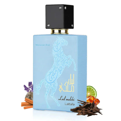 Lattafa Lail Maleki Marruecos Blue Eau de Parfum 100 ml Unisex