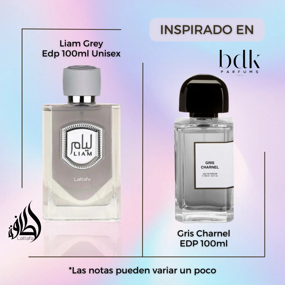 Lattafa Liam Grey Eau de Parfum 100 ml Unissex