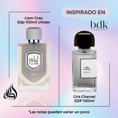 Lattafa Liam Grey Eau de Parfum 100 ml Unissex