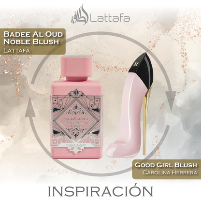 Lattafa Badee Al Oud Noble Blush Eau de Parfum 100 ml Mujer