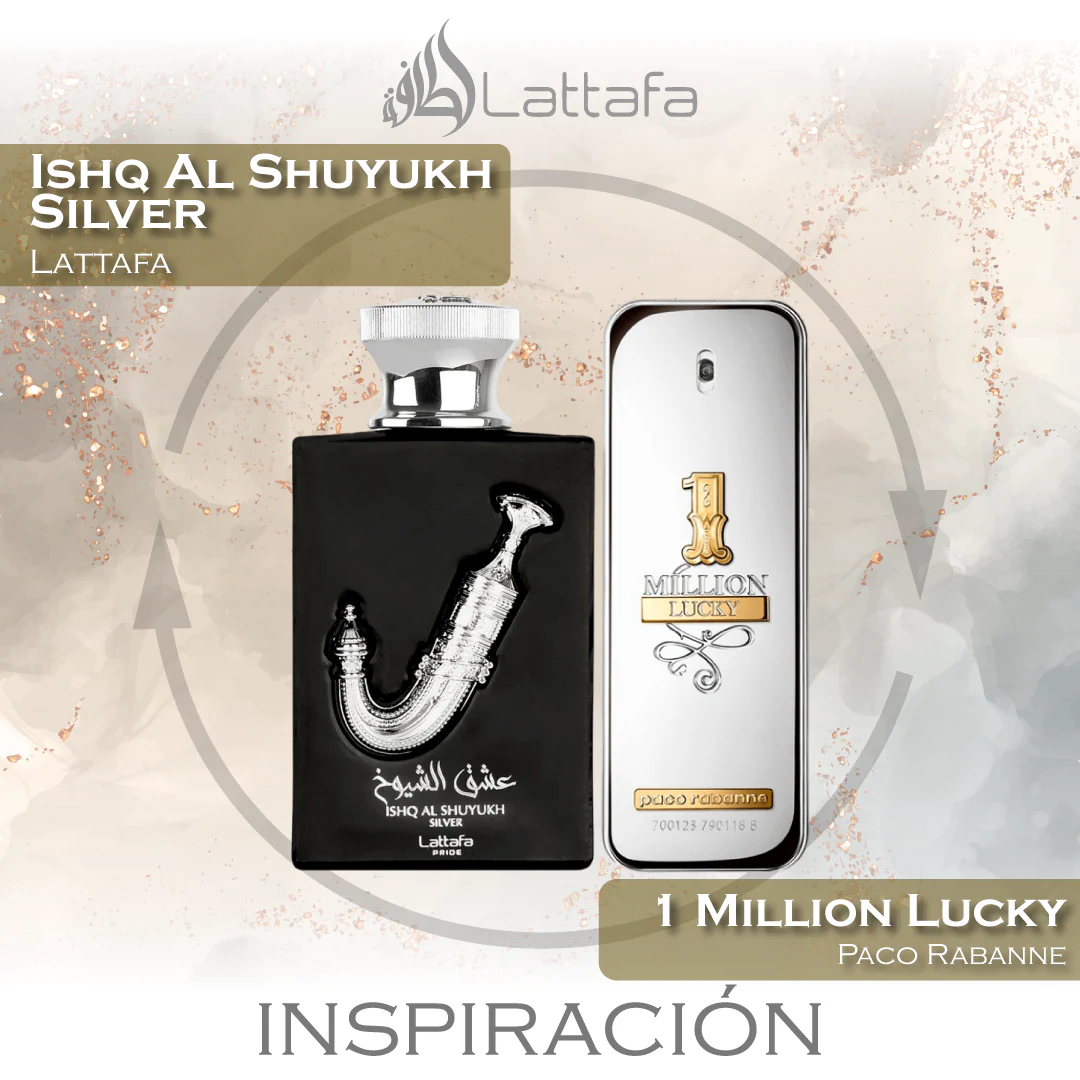 Lattafa Pride Ishq Al Shuyukh Silver Eau de Parfum 100 ml Unissex