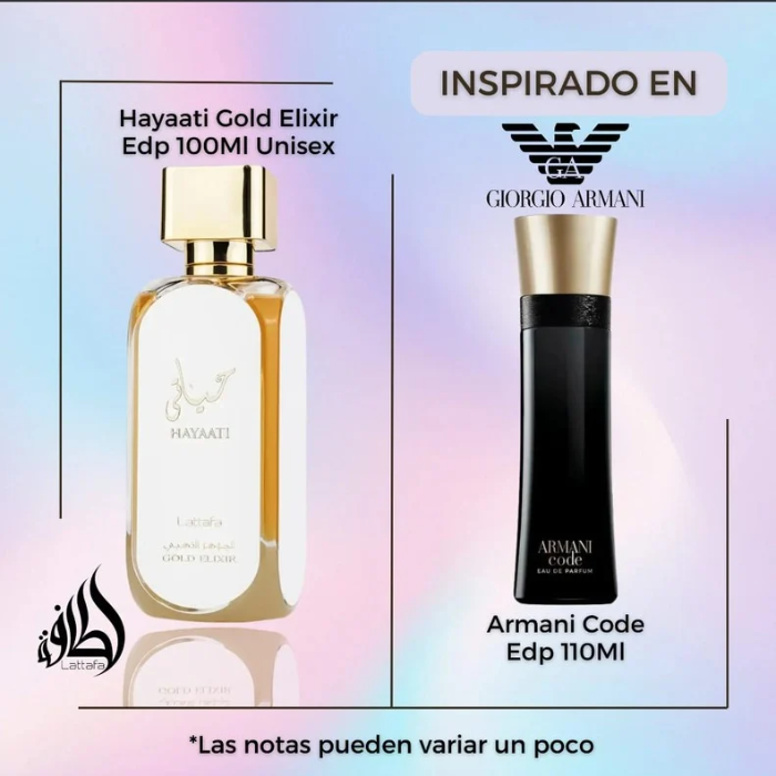Lattafa Hayaati Gold Elixir Eau de Parfum 100 ml Unissex
