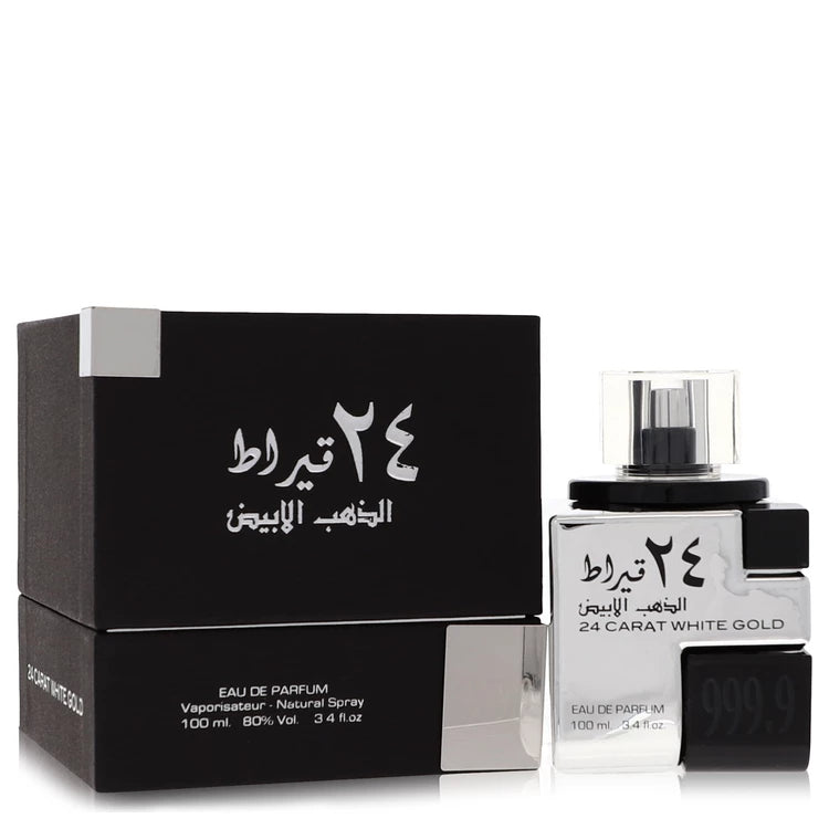 Lattafa 24 Carat White Gold Eau de Parfum 100 ml Unissex